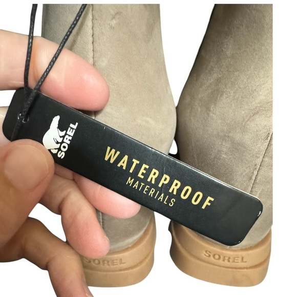 ❤️ Sorel Women's JOAN OF ARCTIC™ III Wedge Chelsea Boots Tan ❤️ NWT size 10 - Picture 4 of 9